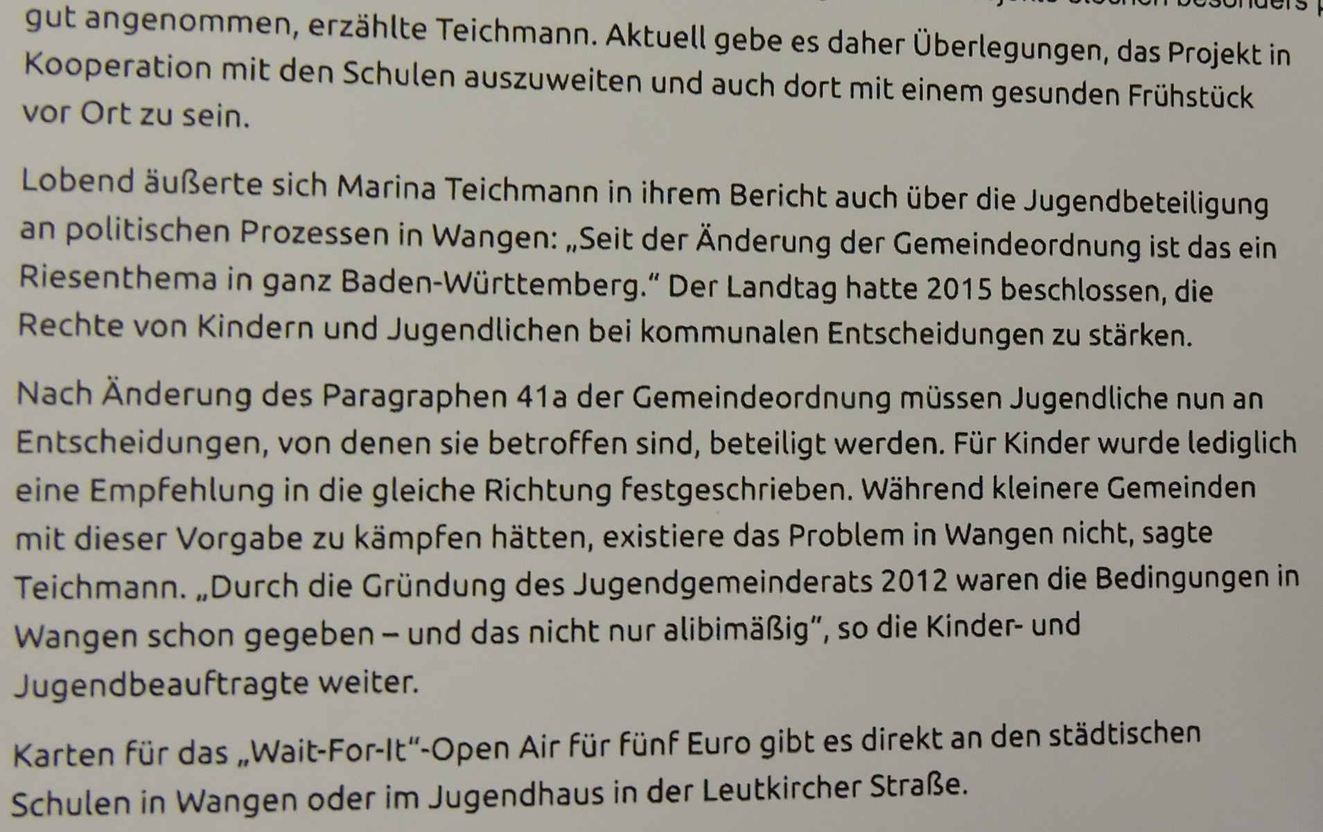 2. Teil Jahresberichtvorstellung