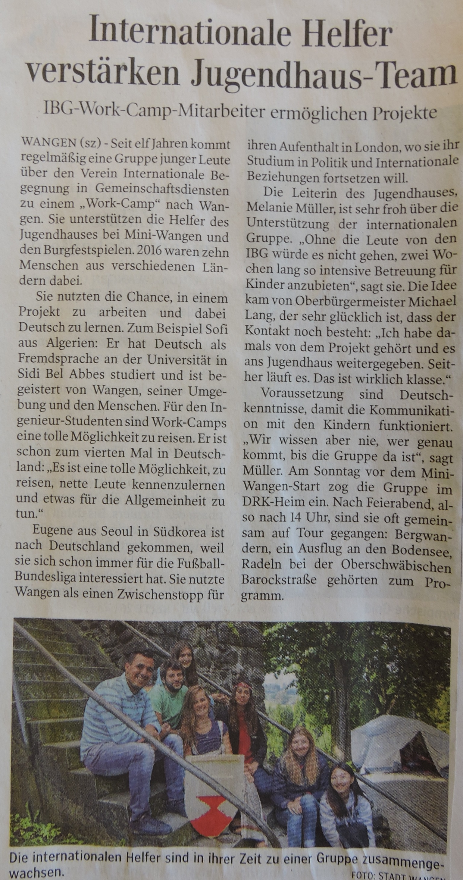 Internationale HElfer bei Fepro