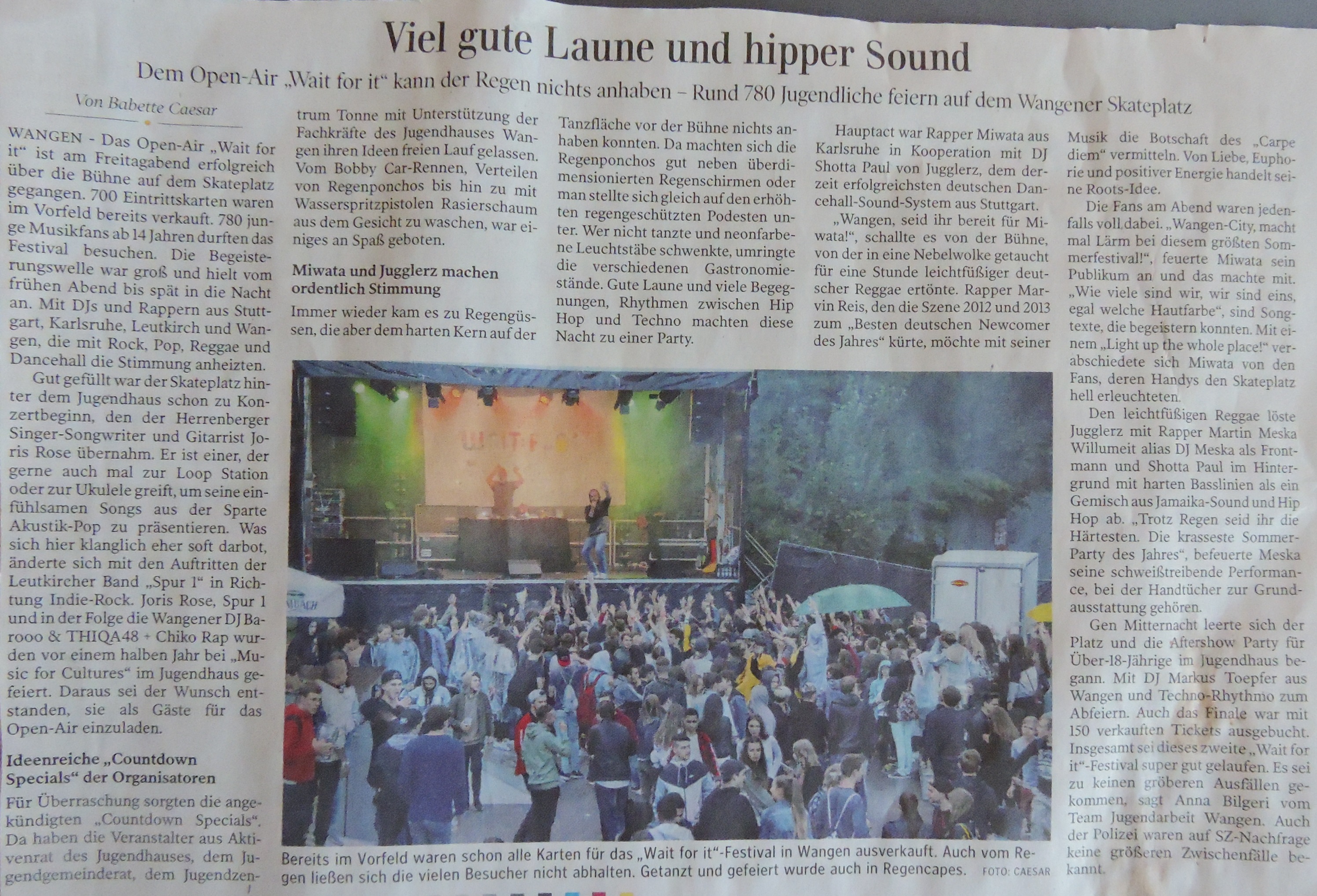 Wait for it Nachbericht