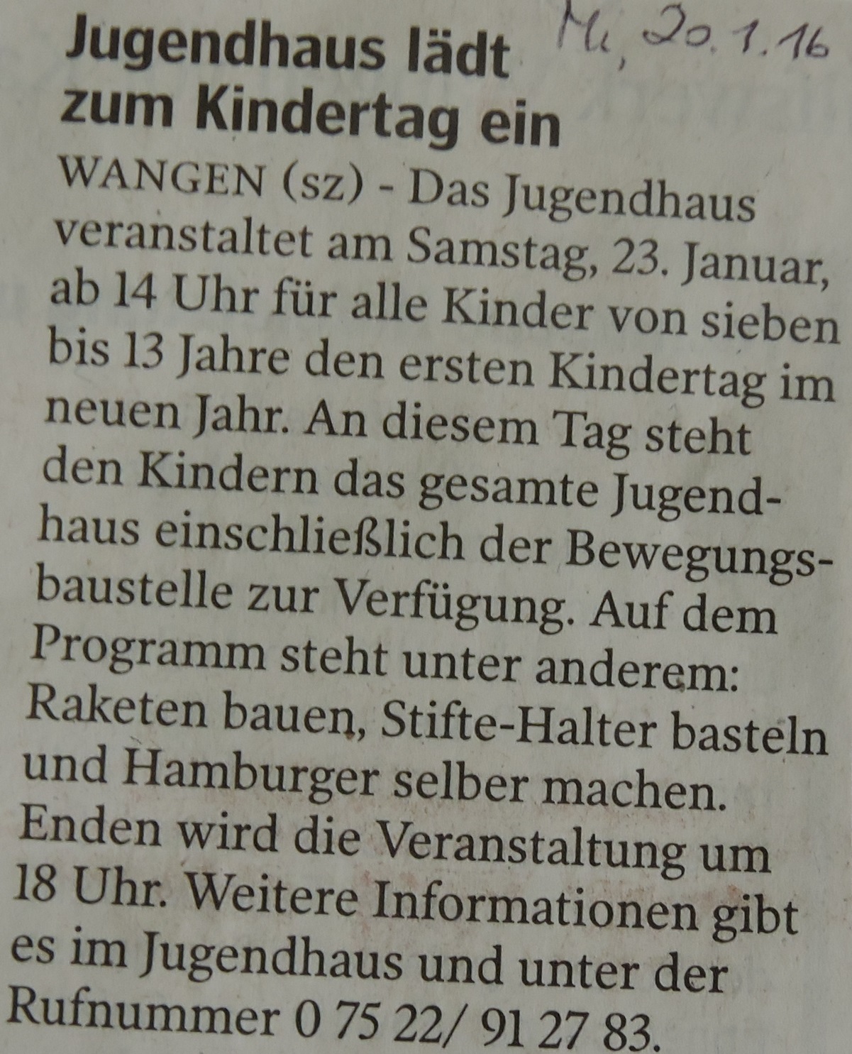 kindertagvorschau