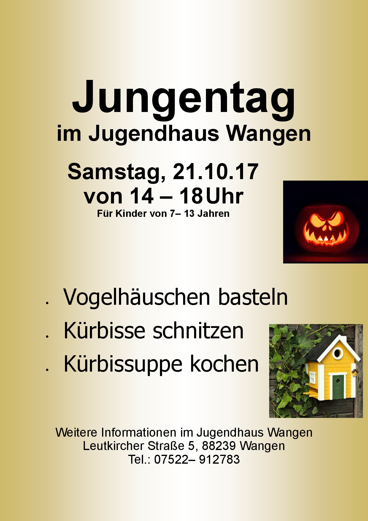 Jungentag 21.10.17